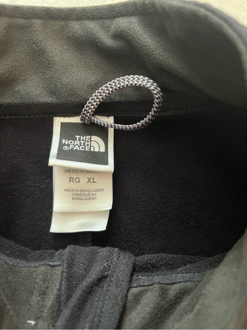 Mens The North Face black Polyester Fleece lined full zip Tactile Jacket - Picture 3 of 13
